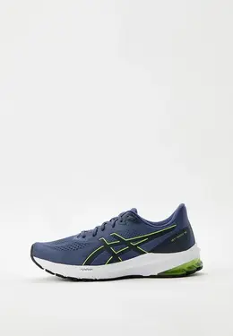 ASICS: Синие кроссовки 