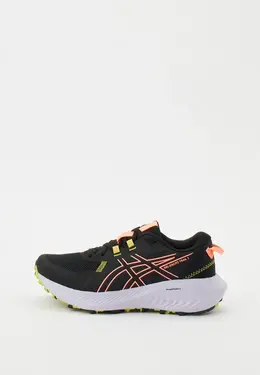 ASICS: Чёрные кроссовки 