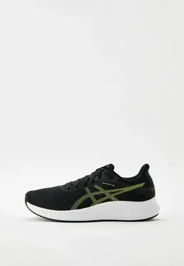 ASICS: Чёрные кроссовки 