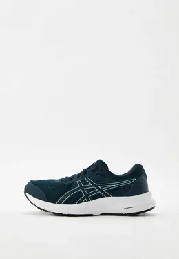 ASICS: Синие кроссовки 