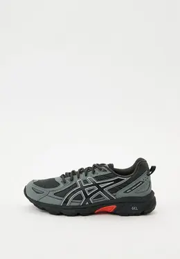 ASICS: Серые кроссовки 