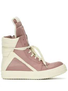 Rick Owens: Розовые кроссовки  Geobasket