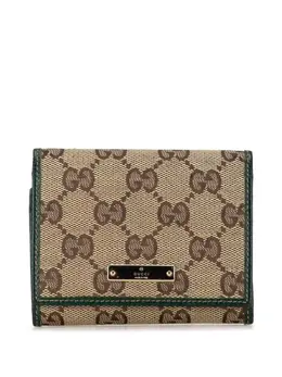 Gucci Pre-Owned: Коричневый кошелёк