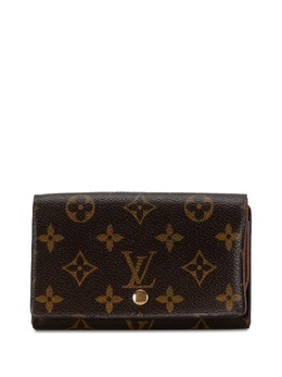 Louis Vuitton Pre-Owned: Коричневый кошелёк