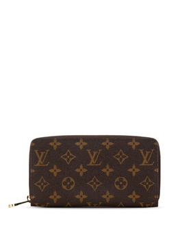 Louis Vuitton Pre-Owned: Коричневый кошелёк