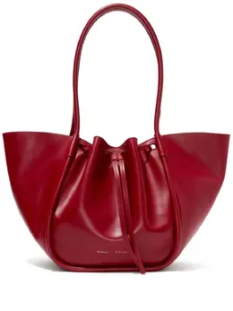 Proenza Schouler: Красная сумка-шоппер 