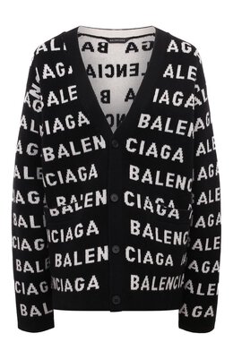 Balenciaga: Кардиган из шерсти 