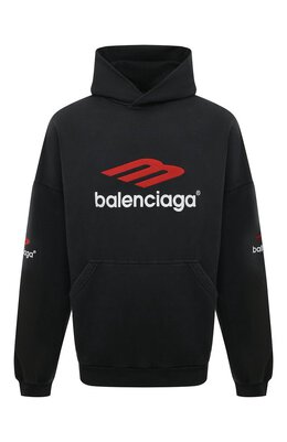 Balenciaga: Хлопковая толстовка 