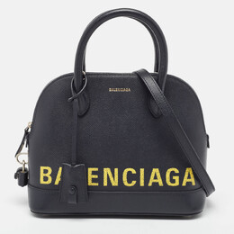 Balenciaga: Синяя сумка  Ville