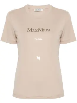 'S Max Mara: Футболка с принтом 