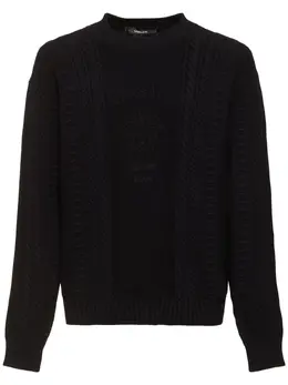 VERSACE: Хлопковый свитер 