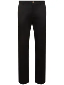 VERSACE: Хлопковые брюки 