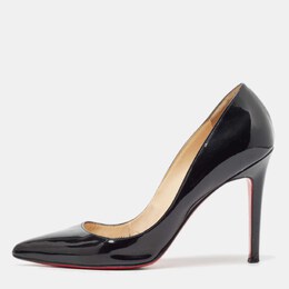 Christian Louboutin: Чёрные туфли  Pigalle