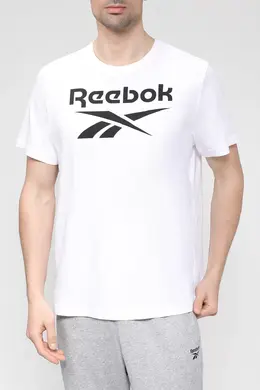 Reebok: Белая футболка 