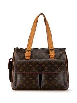 Louis Vuitton Pre-Owned: Коричневая сумка-шоппер