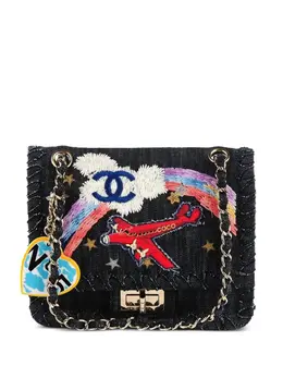 CHANEL Pre-Owned: Многоцветная сумка 