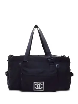 CHANEL Pre-Owned: Чёрная сумка 