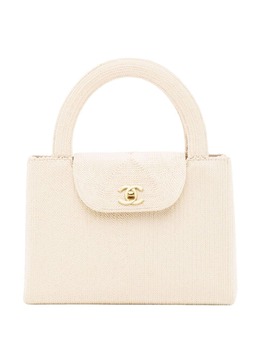 CHANEL Pre-Owned: Светлая сумка-шоппер 