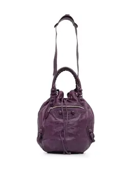 Balenciaga Pre-Owned: Фиолетовые лоферы