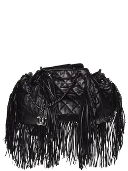 CHANEL Pre-Owned: Чёрная сумка 