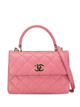 CHANEL Pre-Owned: Розовая сумка 