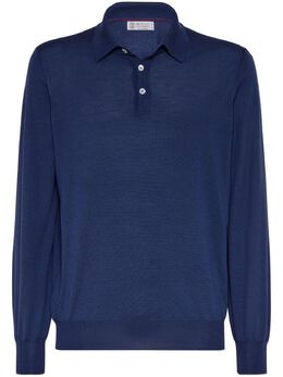 Brunello Cucinelli: Поло с длинным рукавом 