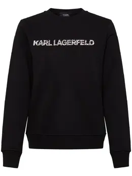 Karl Lagerfeld: Свитшот с принтом 