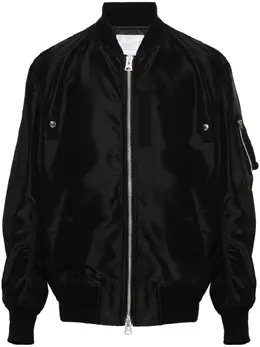sacai: Чёрная куртка 