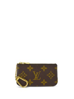 Louis Vuitton Pre-Owned: Коричневый кошелёк 