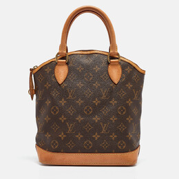 Louis Vuitton: Коричневая сумка  Lockit PM