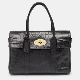 Mulberry: Чёрная сумка  Bayswater