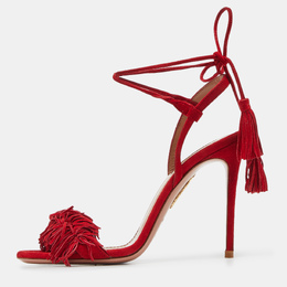 Aquazzura: Красные сандалии 