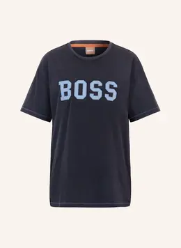 BOSS: Синяя футболка 