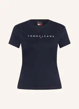 Tommy Jeans: Синяя футболка 