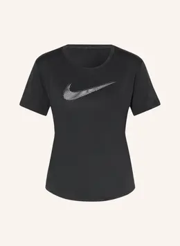 Nike: Чёрная футболка  Dri FIT