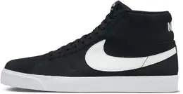 Nike: Чёрные кеды  SB Zoom Blazer Mid