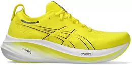 Asics: Жёлтые кроссовки  Gel-Nimbus