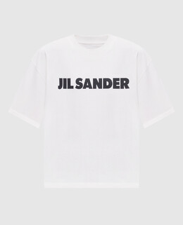 Jil Sander: Белая футболка 