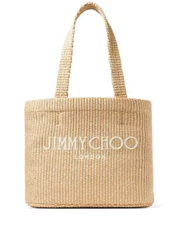 Jimmy Choo: Бежевая сумка 