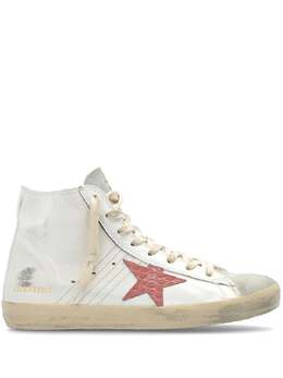 Golden Goose: Белые кроссовки  Francy