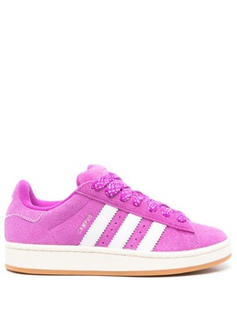 adidas: Фиолетовые кроссовки  Campus