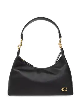 Coach: Чёрная сумка 