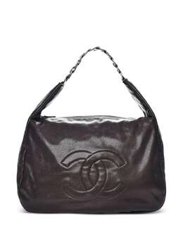 CHANEL Pre-Owned: Коричневая сумка 