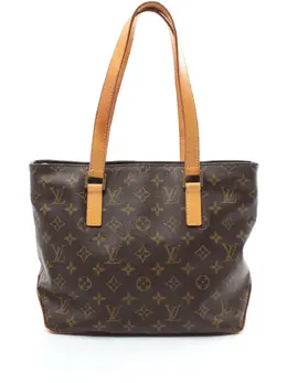 Louis Vuitton Pre-Owned: Коричневая сумка-шоппер