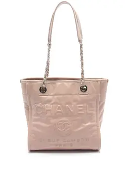 CHANEL Pre-Owned: Розовая сумка-шоппер 