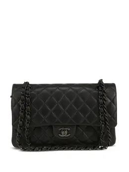 CHANEL Pre-Owned: Чёрная сумка 