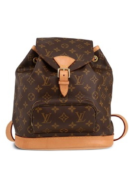 Louis Vuitton Pre-Owned: Коричневый рюкзак