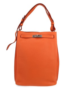 Hermès Pre-Owned: Оранжевая сумка 