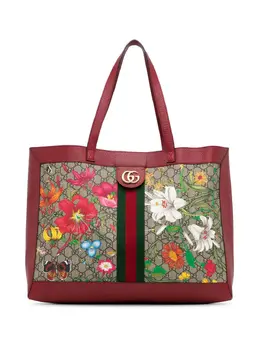 Gucci Pre-Owned: Коричневая сумка-шоппер