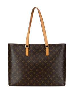 Louis Vuitton Pre-Owned: Коричневая сумка-шоппер